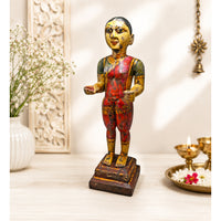 Antique Old Gangaur Doll – Traditional Maharastran Handcrafted  - 2026080302UNQ