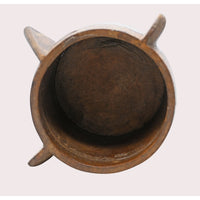 Handcrafted Wooden Finish Planter – Rustic Decorative Plant Pot - 2026081001NWF