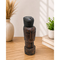 Hand-Carved Antique Wood  Sculpture - 2026081219UNQ