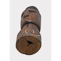 Hand-Carved Antique Wood  Sculpture - 2026081219UNQ