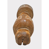 Handcrafted Tribal Head Wooden Sculpture - 2026081230UNQ