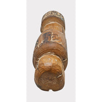 Handcrafted Tribal Head Wooden Sculpture - 2026081239UNQ