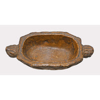 Handcrafted Stone Turtle Shaped Decorative Bowl - 2026081501UNQ