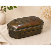 Handcrafted Brass Decorative Storage Box - 2026081503UNQ