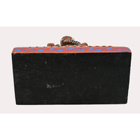 Handcrafted Hand-Painted Lord Ganesha Idol with Decorative Folk Art Base - 2026081805UNQ