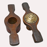 Handcrafted Wooden Traditional Juicer – Vintage Antique Finish - 2026081917UNQ