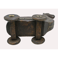 Handcrafted Wooden Camel Shaped Spice Box – Traditional Indian Antique Finish - 2026081918UNQ