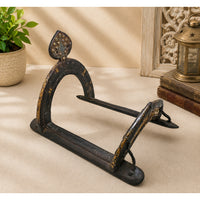 Antique Handcrafted Iron Horse Riding Stirrup – Rustic Equestrian Saddle Footrest - 2026082006UNQ