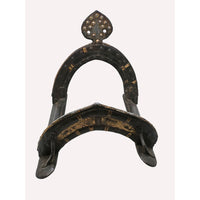 Antique Handcrafted Iron Horse Riding Stirrup – Rustic Equestrian Saddle Footrest - 2026082006UNQ