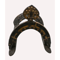 Antique Handcrafted Iron Horse Riding Stirrup – Rustic Equestrian Saddle Footrest - 2026082006UNQ