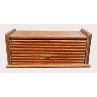 Handcrafted Wooden Storage Box – Drawer & Sliding Compartment - 2026082203UNQ
