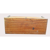 Handcrafted Wooden Storage Box – Drawer & Sliding Compartment - 2026082203UNQ