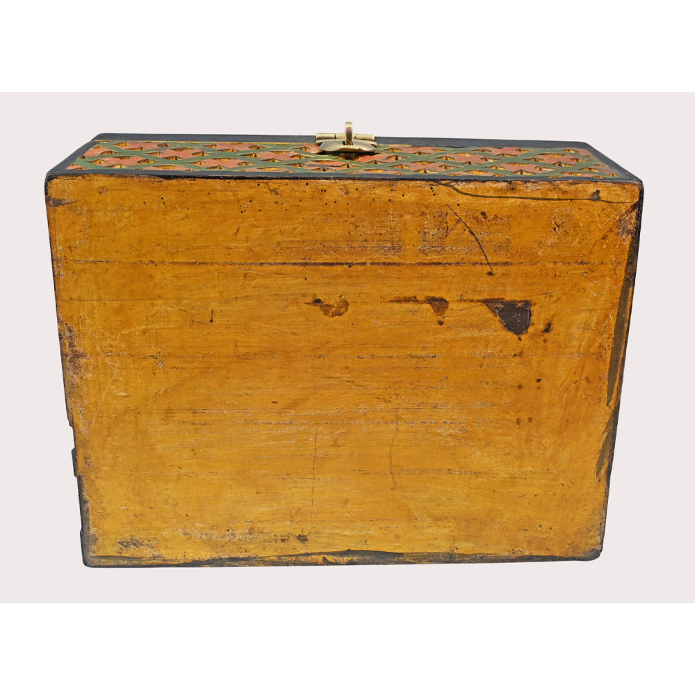 Alternate view of multicolor wooden jewellery box