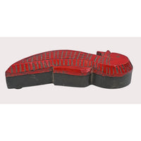 Handcrafted Wooden Bird-Shaped Storage Box – Red & Black Carved Finish - 2026082208UNQ