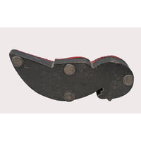Handcrafted Wooden Bird-Shaped Storage Box – Red & Black Carved Finish - 2026082208UNQ