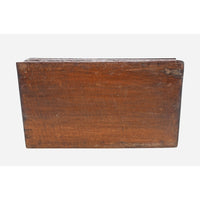 Handcrafted Wooden Decorative Storage Box – Intricate Carved Floral Design - 2026082503UNQ