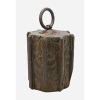 Handcrafted Wooden Rustic Hanging Decor – Antique Tribal Finish -