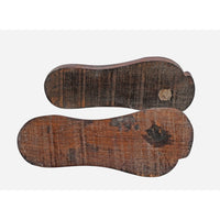 Handcrafted Wooden Khadau Pair – Traditional Vintage Design - 2026082514UNQ