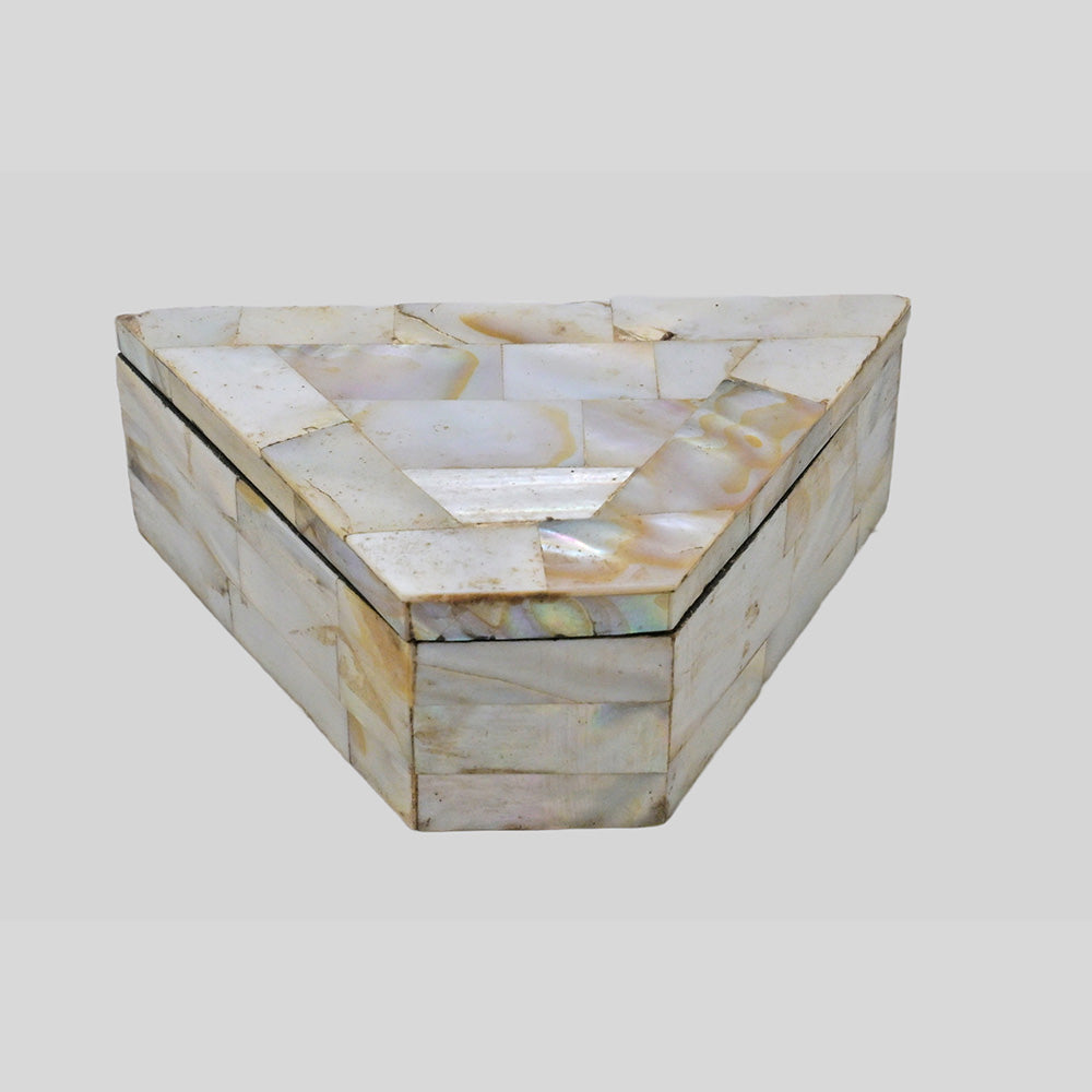 Mother of Pearl Inlaid Wooden Trinket Box, product view 3
