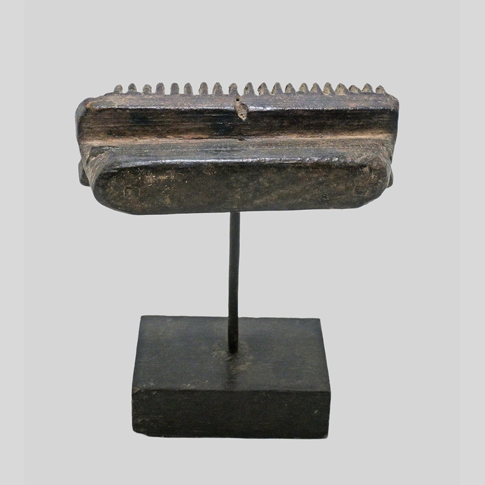 Antique Carved Wooden Textile Printing Block, view 5