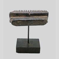 Antique Carved Wooden Textile Printing Block, view 5