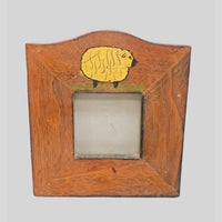 Hand-Painted Wooden Photo Frame, Vintage Decor - view 3
