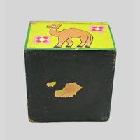 Hand-painted wooden trinket box, additional product view