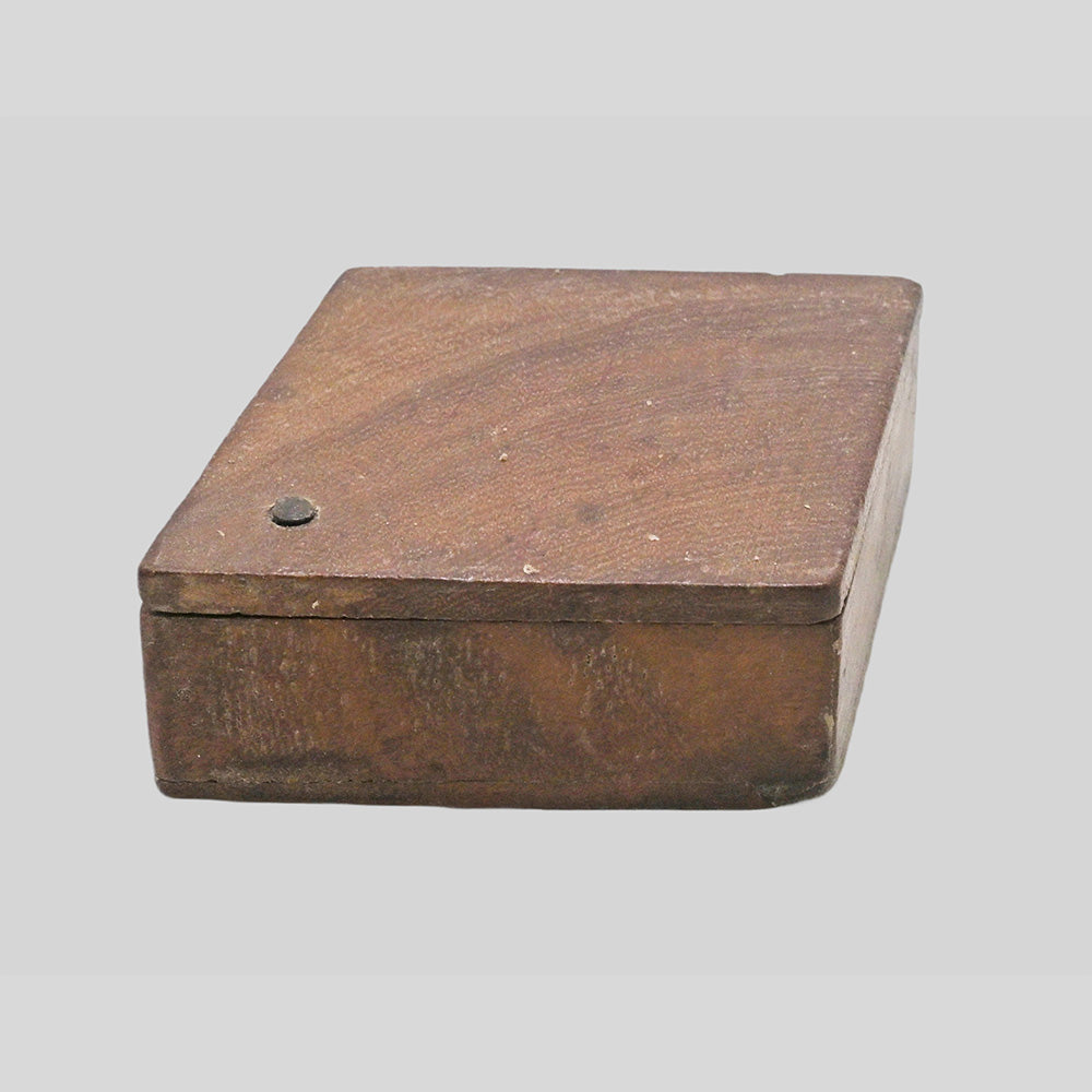 Vintage Handcrafted Wooden Trinket Box - view 2