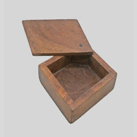 Vintage Handcrafted Wooden Trinket Box - view 5