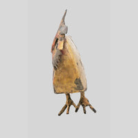 Vintage Hand-Painted Iron Owl Figurine - view 3