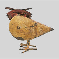 Vintage Hand-Painted Iron Owl Figurine - view 5