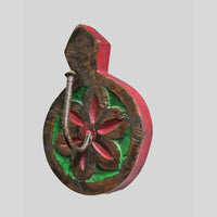 Vintage Handcrafted Wooden Wall Hook Hanger - view 4