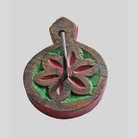 Vintage Handcrafted Wooden Wall Hook Hanger - view 6