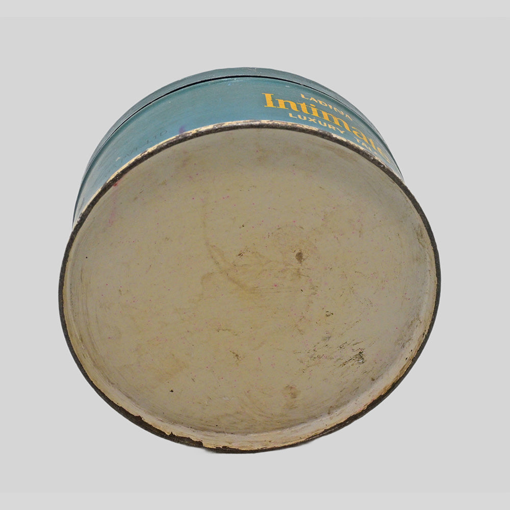 Vintage Ladina Intimate Luxury Talc Printed Iron Box – handcrafted vintage decor product image 6