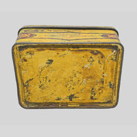 Vintage Bombay Ring Travellers Co. printed iron box, additional view