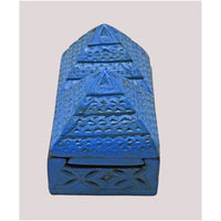 Handcrafted Wooden Jewelry Box | Carved Indian Tribal Style Trinket Box - 2026080301DBA