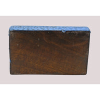 Handcrafted Wooden Jewelry Box | Carved Indian Tribal Style Trinket Box - 2026080301DBA