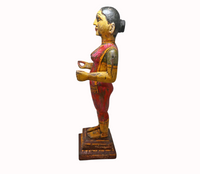 Antique Old Gangaur Doll – Traditional Maharastran Handcrafted  - 2026080302UNQ
