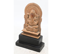 Handcrafted Wooden Lord Ganesha Carving Statue