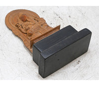 Handcrafted Wooden Lord Ganesha Carving Statue