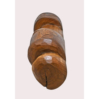 Handcrafted Tribal Wooden Face Sculpture – Rustic Folk Art Decor - 2026081204UNQ