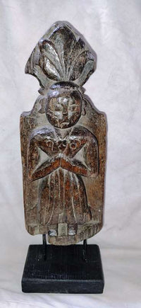 Antique Wooden Gangour Figurine