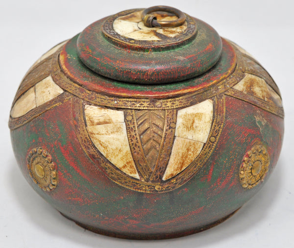 Round Opium Tobacco Box