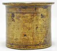 Antique Brass Puja Worship Holy Water Panchpatra Pot Original Old Hand Crafted