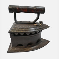Antique Handcrafted Coal iron Press Rare - 2026091202UNQ