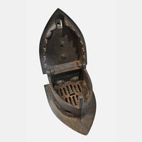 Antique Handcrafted Coal iron Press Rare - 2026091202UNQ