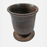 Antique Handcrafted Grinding Iron Pot Rare - 2026091207UNQ