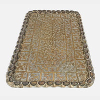 Antique Handcrafted Serving Tray - 2026091210UNQ