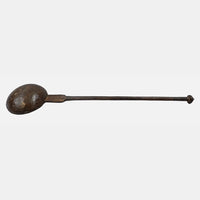 Antique Hand Forged and Crafted cooking Hand Spoon - 2026091206UNQ