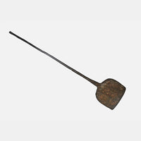 Antique Hand Forged and Crafted cooking Hand Skracer - 2026091205UNQ